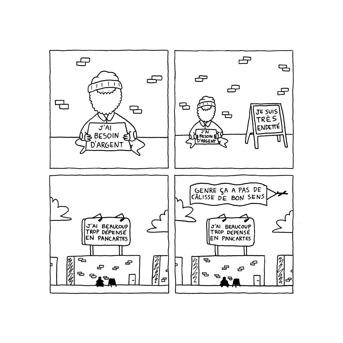 Print de "Pancartes" (autographié)