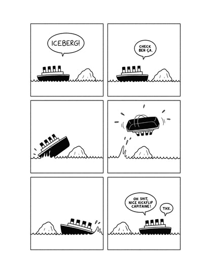 Print de "Titanic" (autographié)