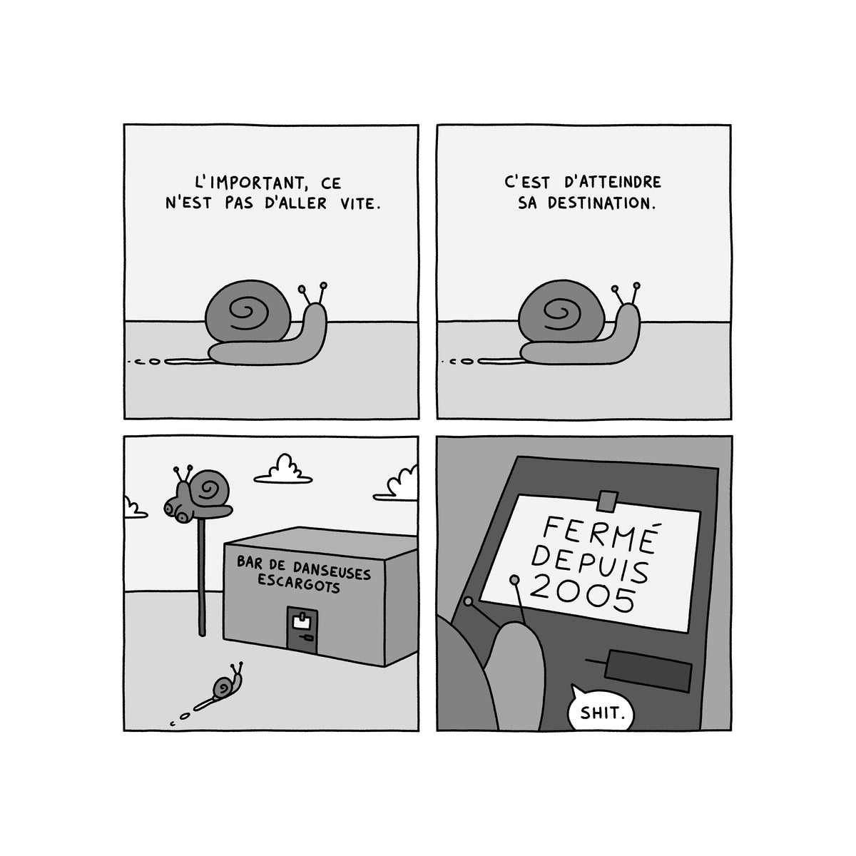 Print de "Escargot" (autographié)
