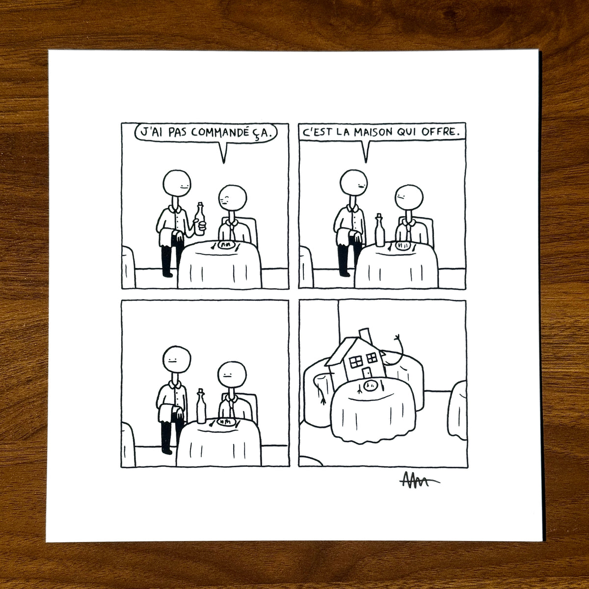 Print de "Maison" (autographié)