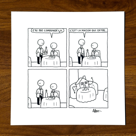 Print de "Maison" (autographié)