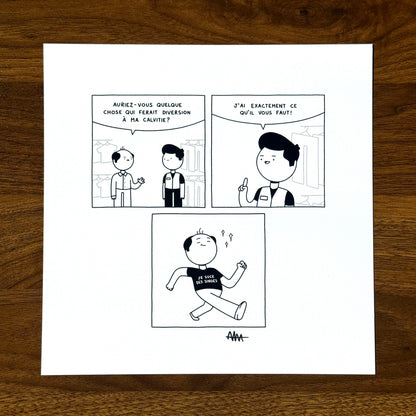 Print de "Calvitie" (autographié)