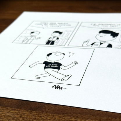 Print de "Calvitie" (autographié)