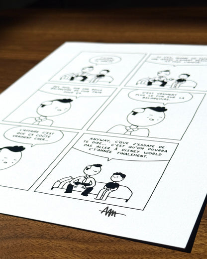 Print de "Balançoire" (autographié)